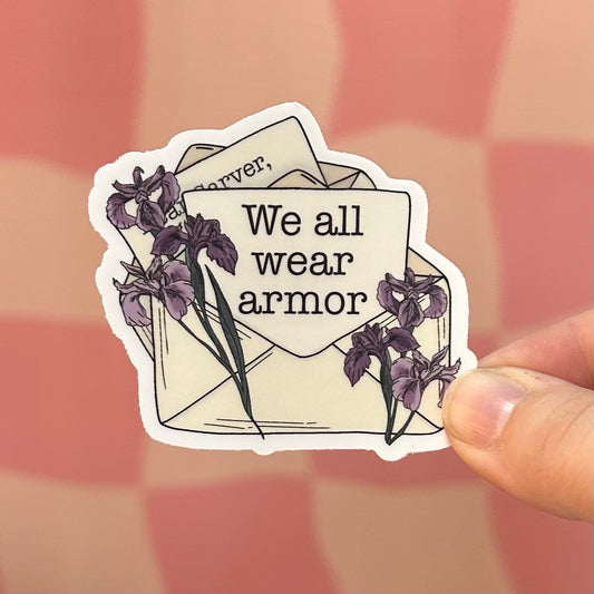 Sticker - We All Wear Armor (Divine Rivals)