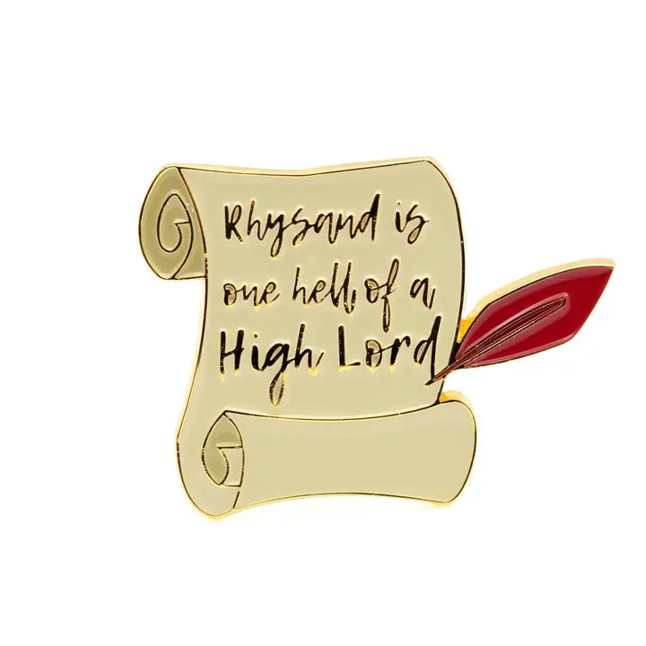 Enamel Pin - Reading Lessons with Rhysand(ACOTAR)