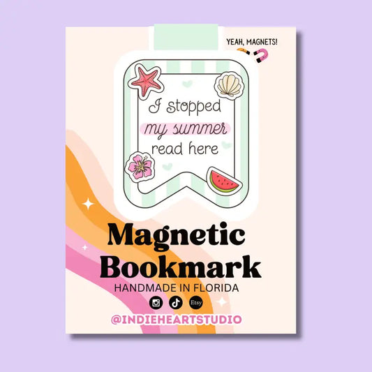 Magnetic Bookmark - Stopped Reading Here (Summer)