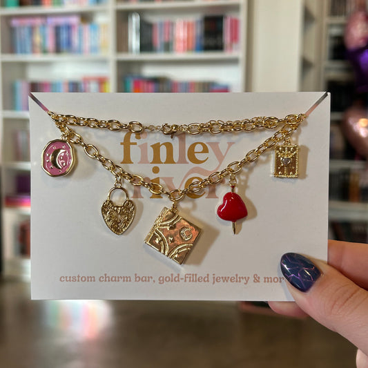 Enemies to Lovers Charm Necklace