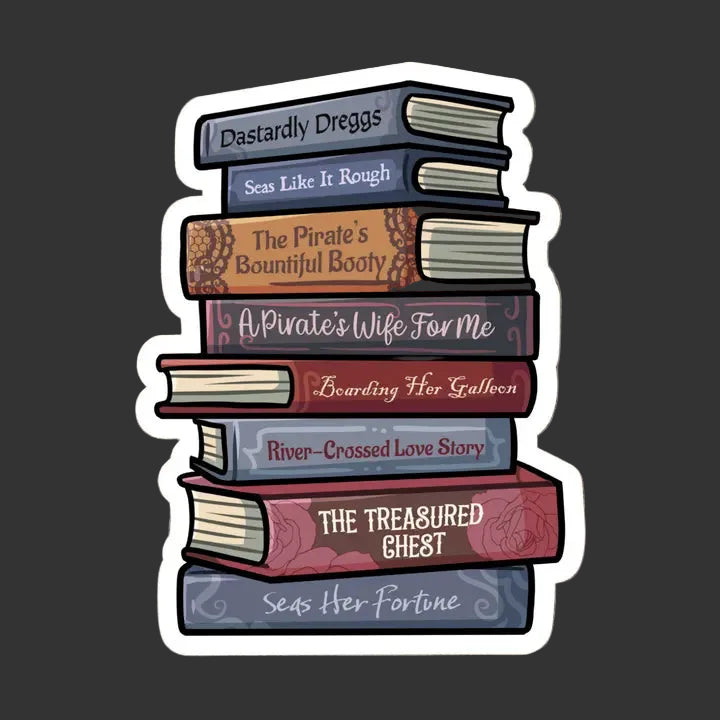 Sticker - Kianthe's Working Titles (Tomes & Tea)