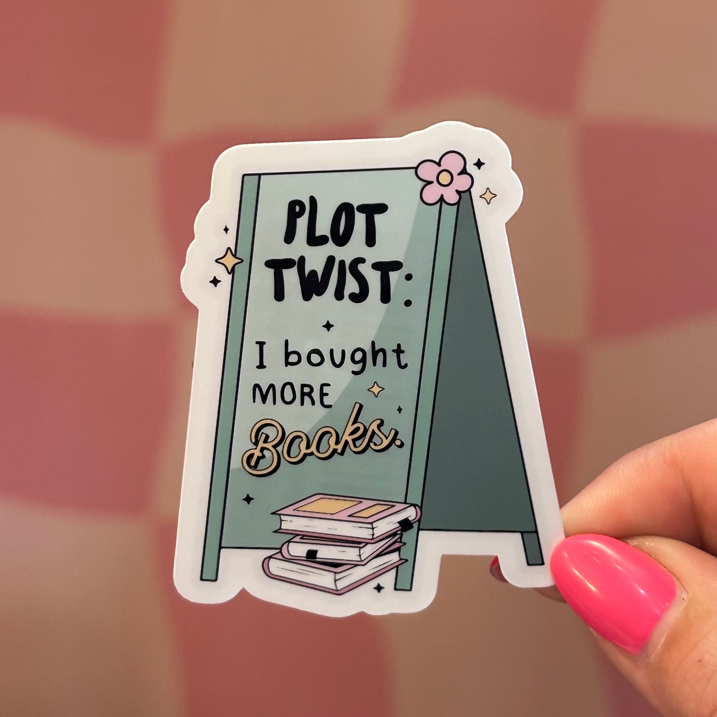 Sticker - Plot Twist – Read & Rooted