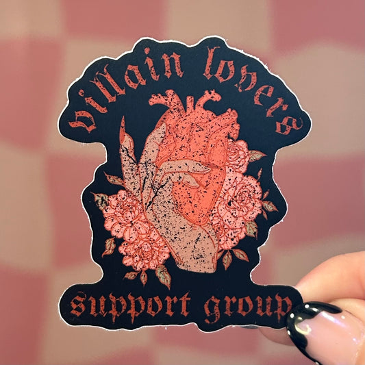 Sticker - Villain Lovers Support Group