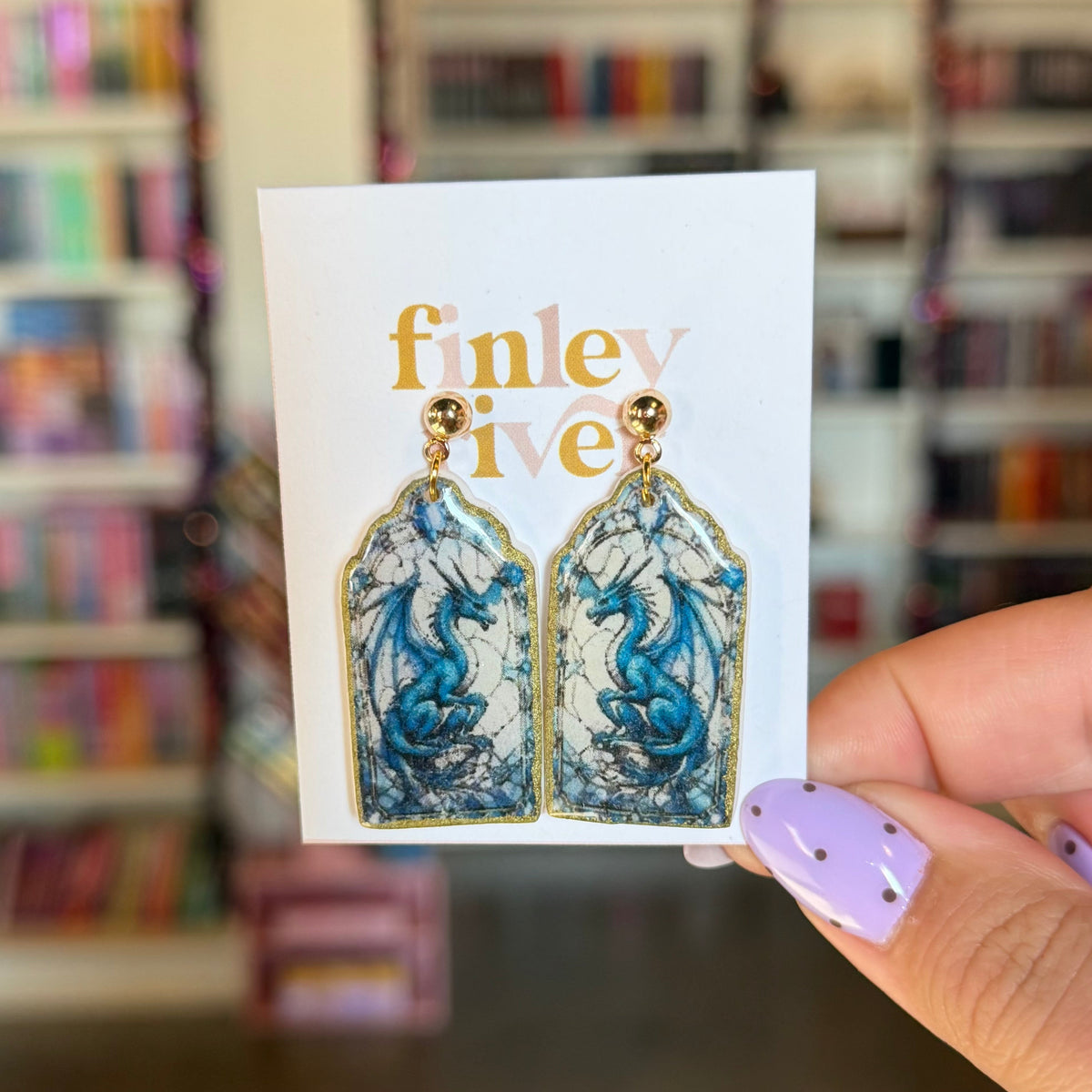 Stained Glass Window Earrings