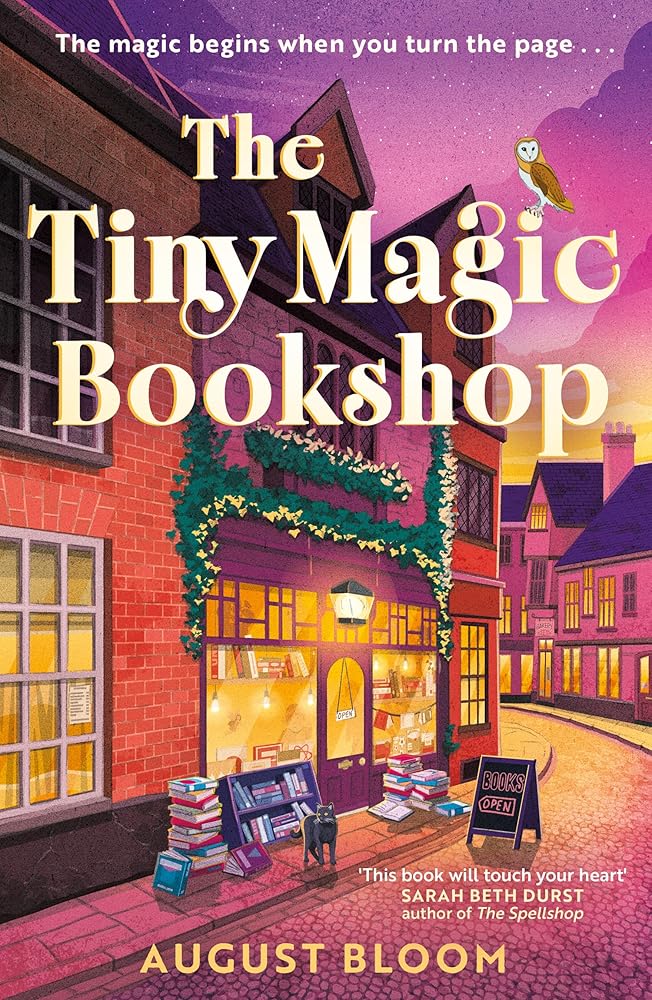 The Tiny Magic Bookshop: The charming and heartwarming cozy fantasy for fans of books about books new for 2026 (The Tiny Magic series) cover image