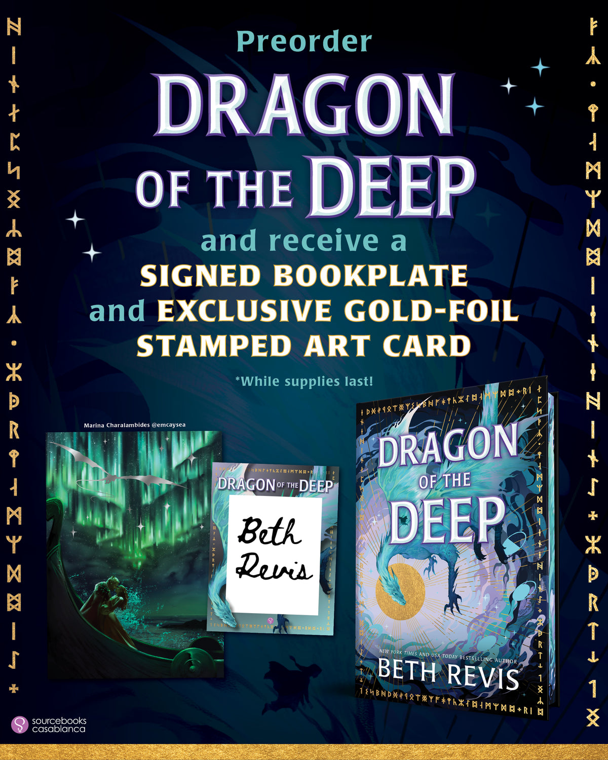 (PREORDER 1/26/2027) Dragon of the Deep (Deluxe Edition) (The Winterflame Dragon 1) - Beth Revis