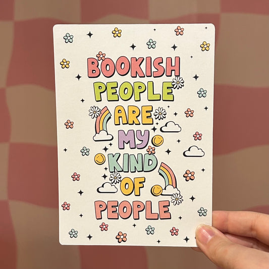 Kindle Insert - Bookish People Are My Kind Of People