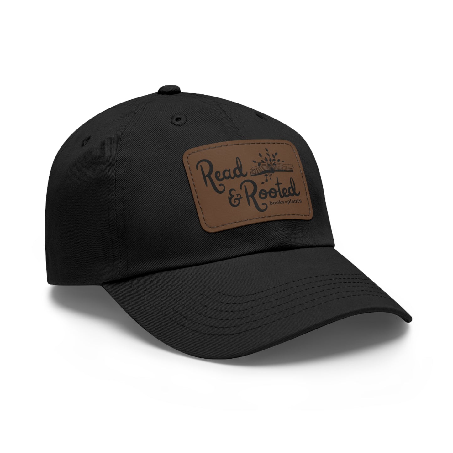 Shop Logo Dad Hat with Leather Patch