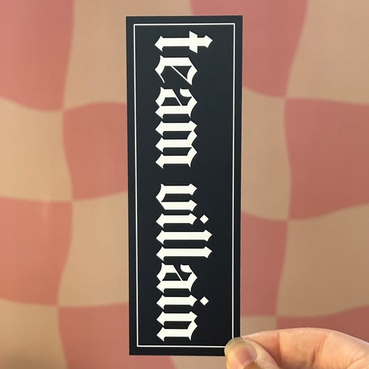 Bookmark - Team Villain