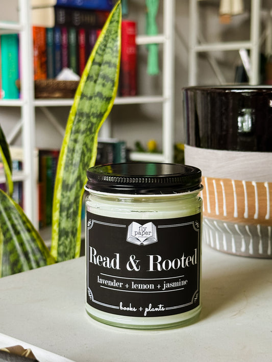 Bookish Candle - Read & Rooted (Shop Candle)