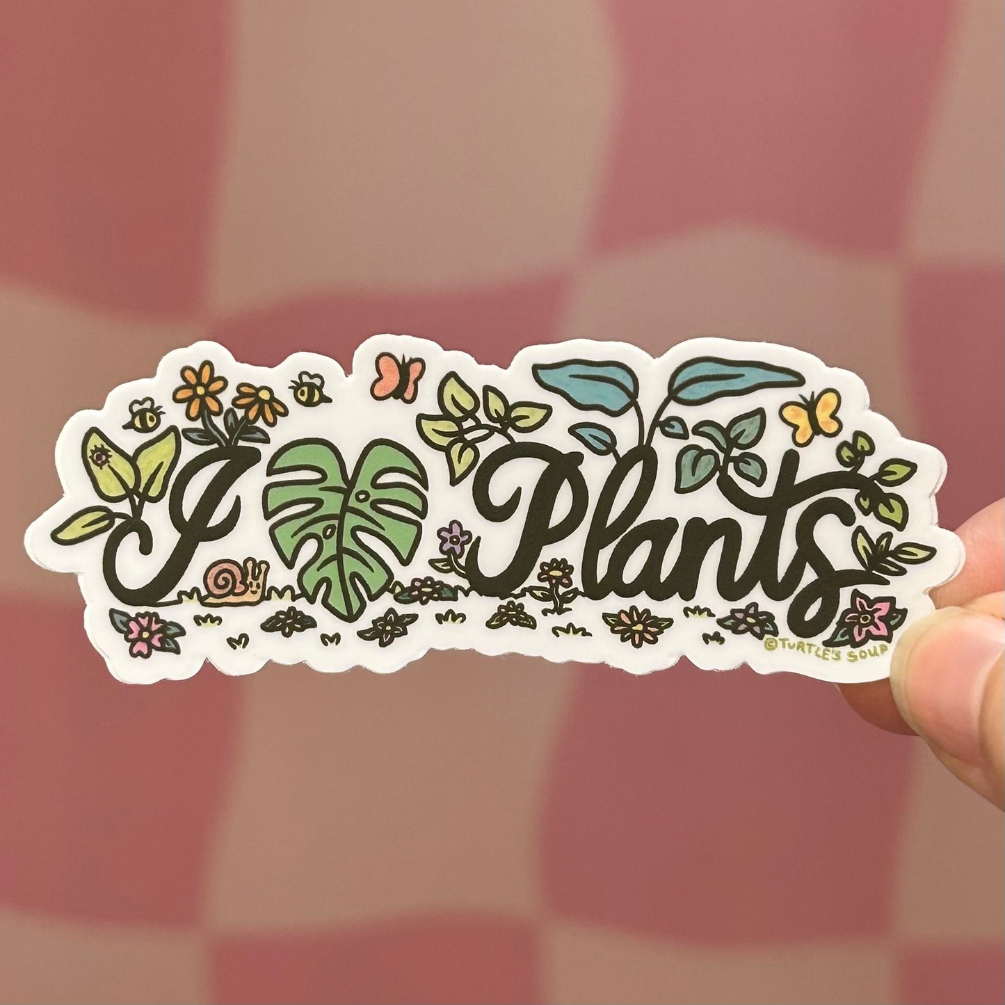 Sticker - I Heart Plants