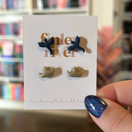 Dragon Crown Earrings