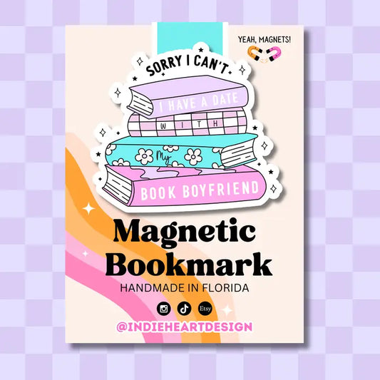 Magnetic Bookmark - Book Boyfriend