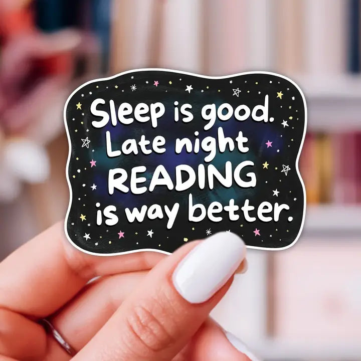Sticker - Late Night Reader