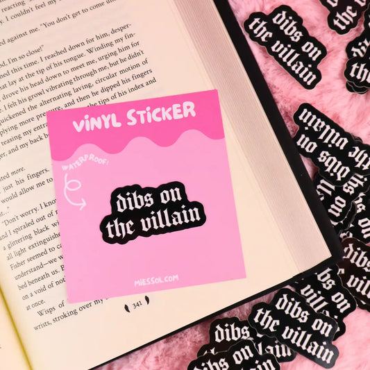 Sticker - Dibs on the Villain