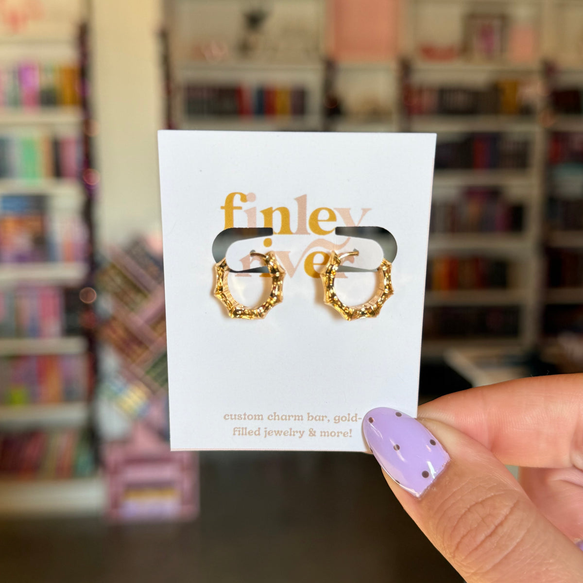 Spiked Huggies Earrings