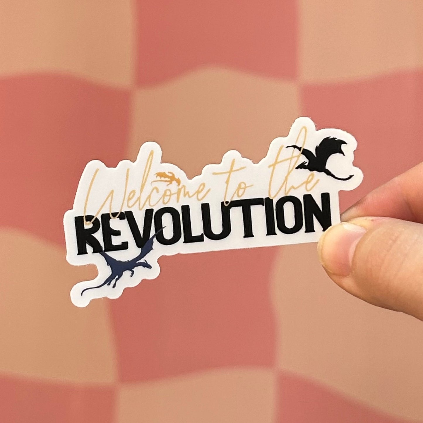 Sticker - Welcome to the Revolution (Fourth Wing)