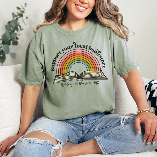 Support Your Local Bookstore Shirt (In-Store Stock)