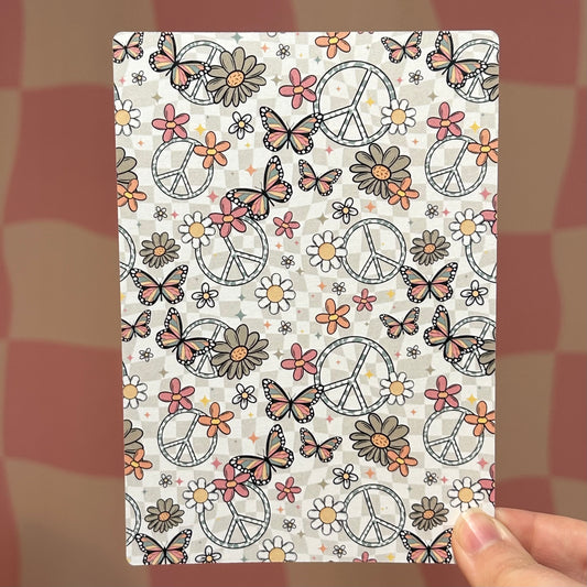 Kindle Insert - Peace and Butterflies