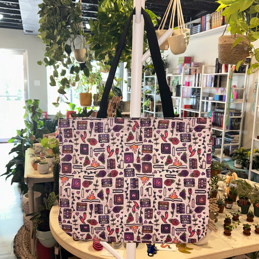 Canvas Tote - I Like My Books Spicy