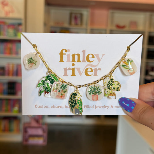 Houseplants Charm Necklace