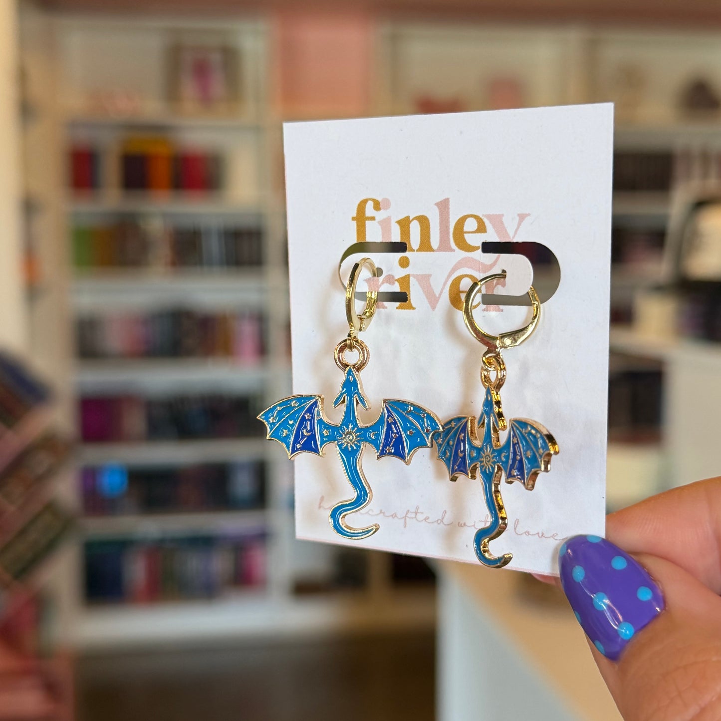 Dragon Huggies Earrings