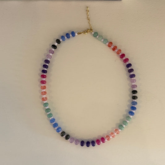 Berry Bliss Beaded Necklace