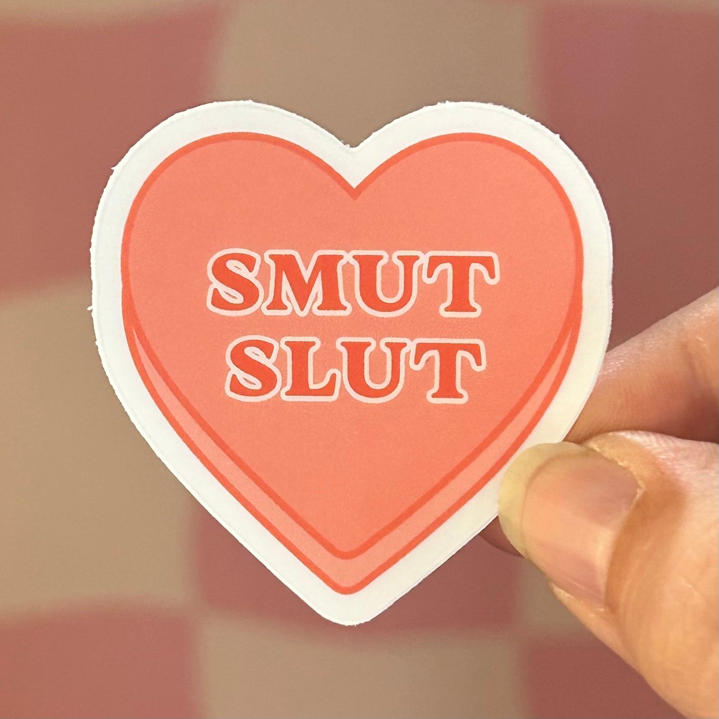 Sticker - Smut Sl*t Candy Heart