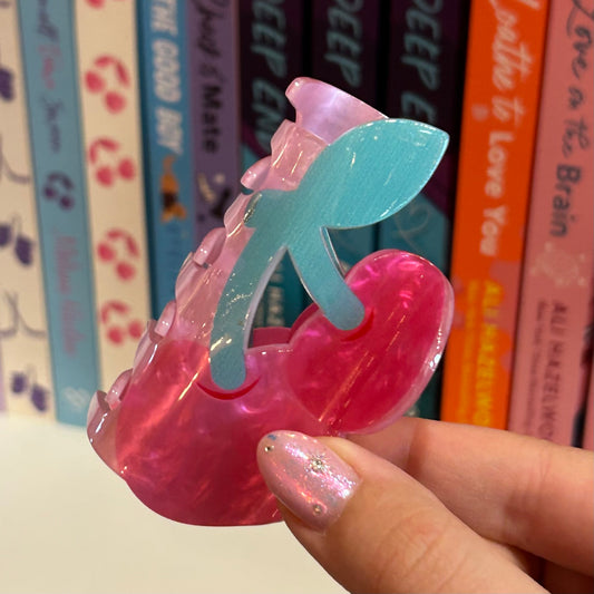 Cherries Claw Hair Clip