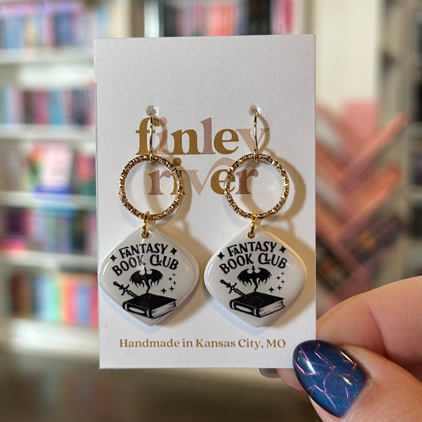 Fantasy Book Club Earrings