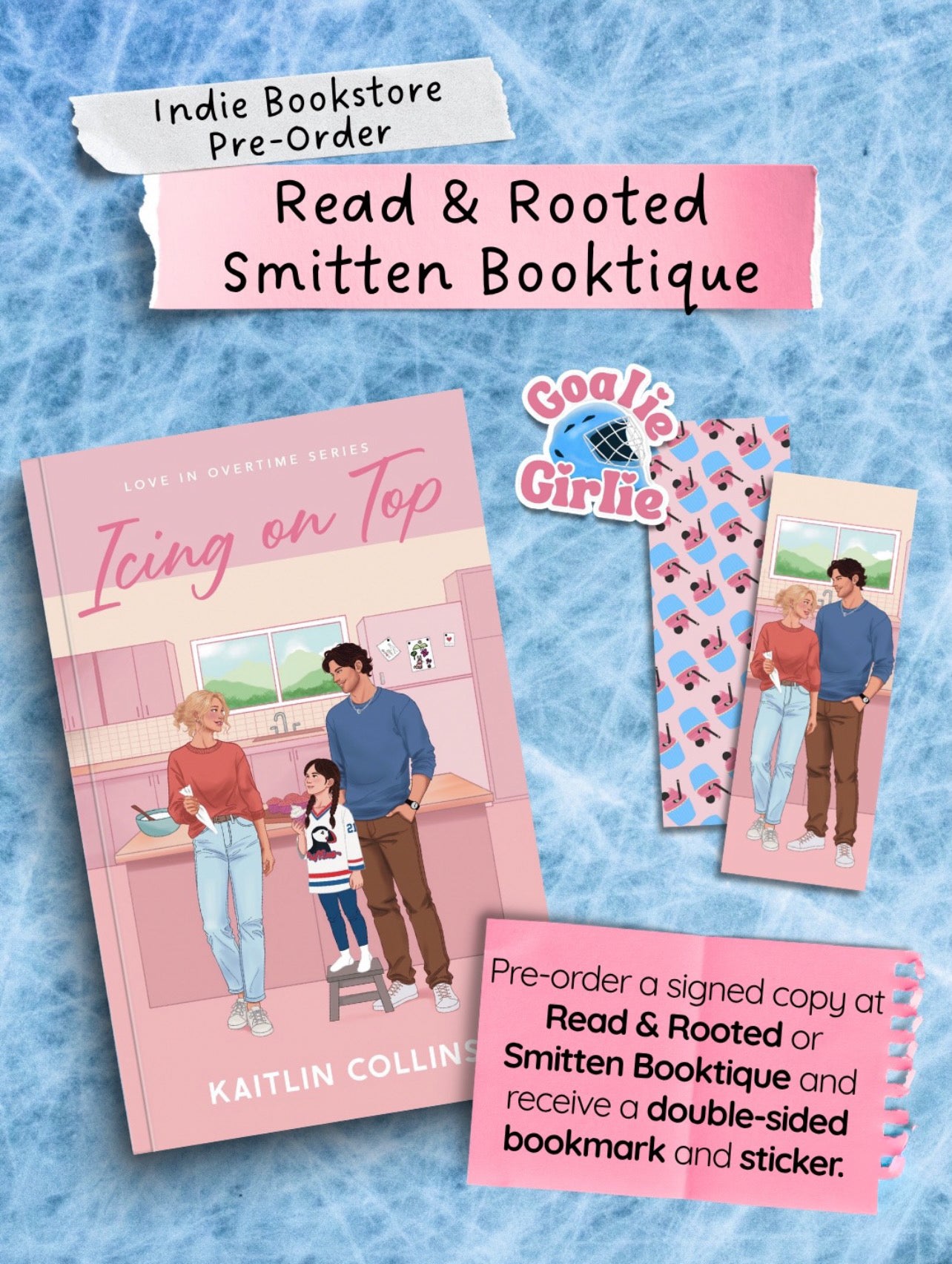 (PREORDER 8/17/26) Icing on Top (Love in Overtime 1) - Kaitlin Collins (Signed w/ Goodies)