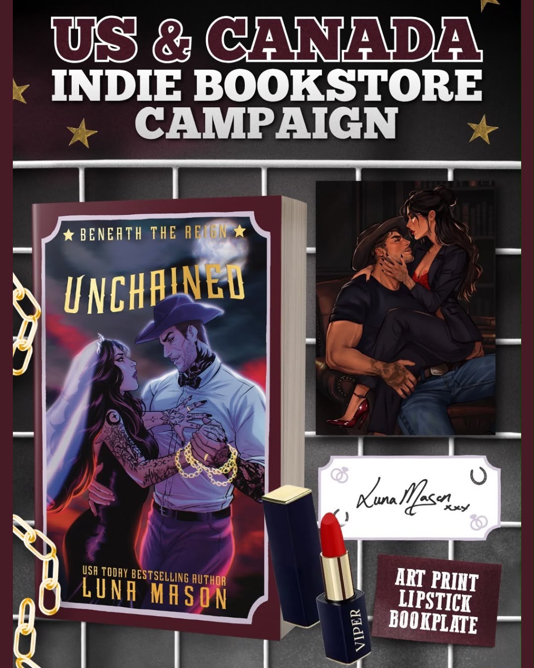 (PREORDER Mid/Late November) Unchained - Luna Mason (Indie Exclusive!)
