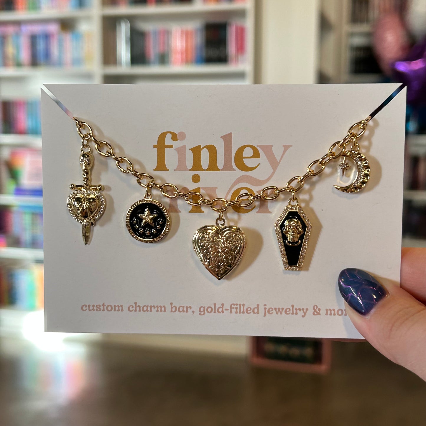 Dark Romance Charm Necklace