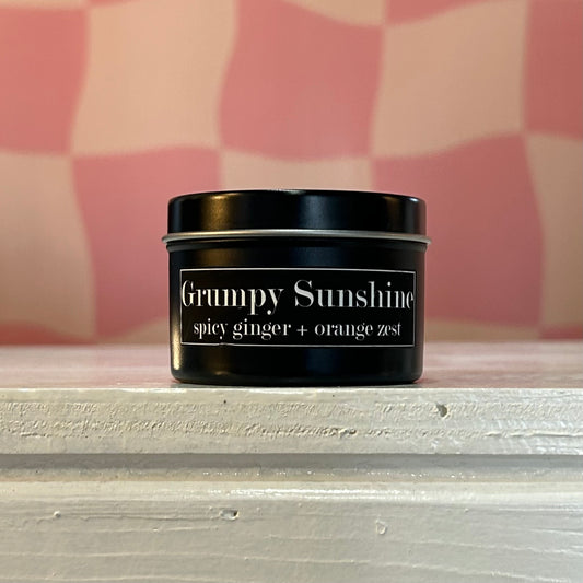Bookish Candle - Grumpy Sunshine