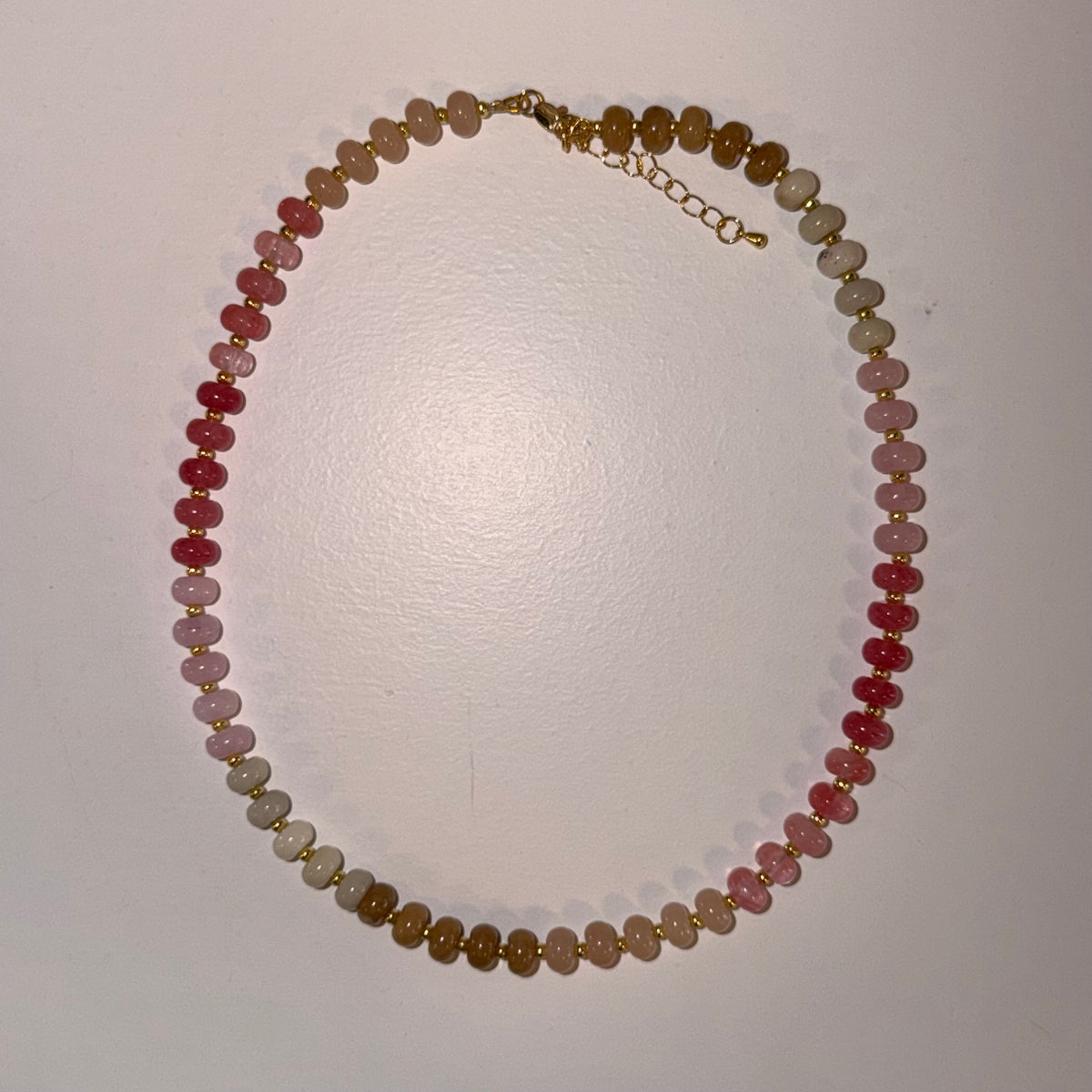 Desert Rose Beaded Necklace