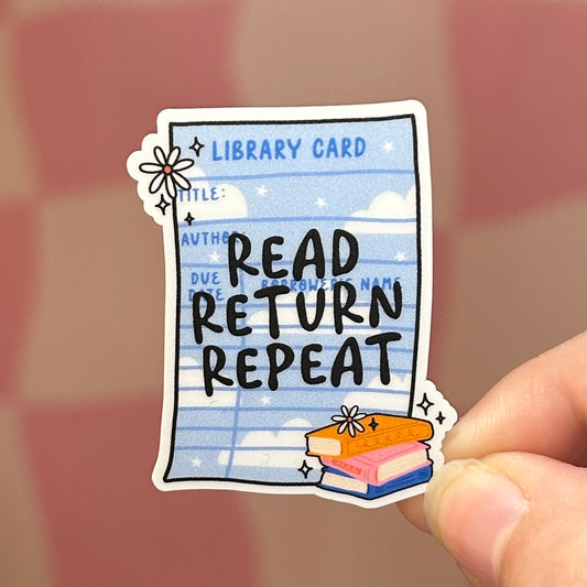 Sticker - Read Return Repeat