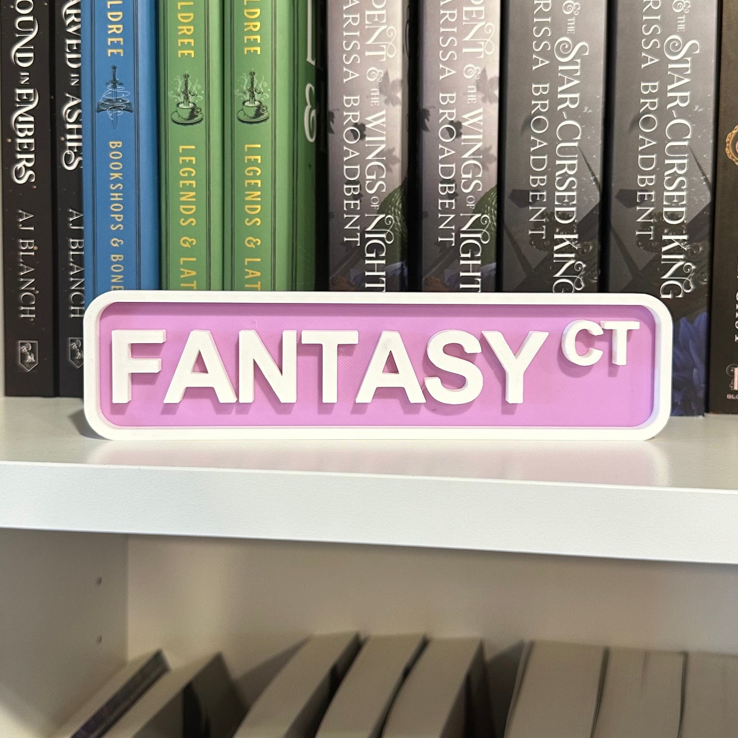 3D Print - Bookish Street Signs