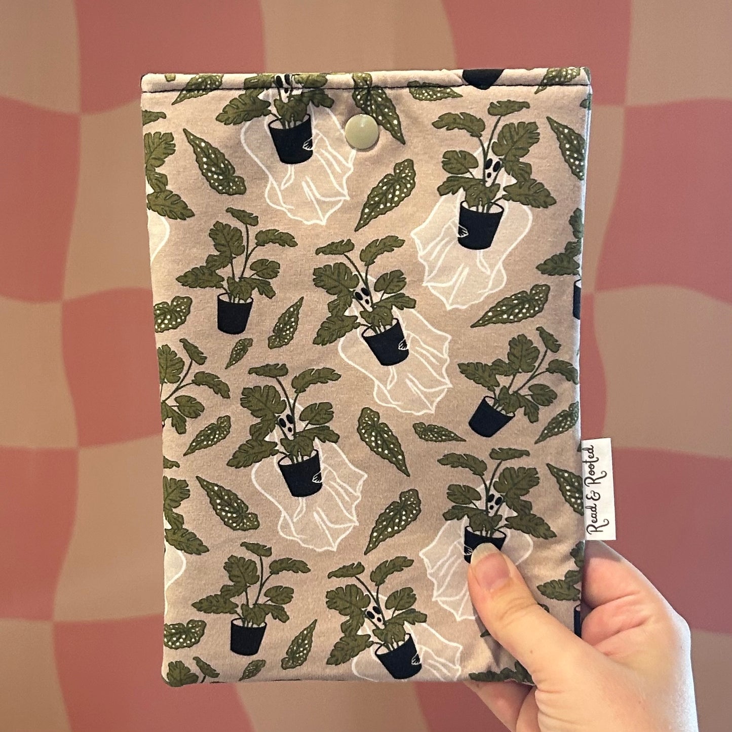 Monstera Ghost Kindle Sleeve PREORDER