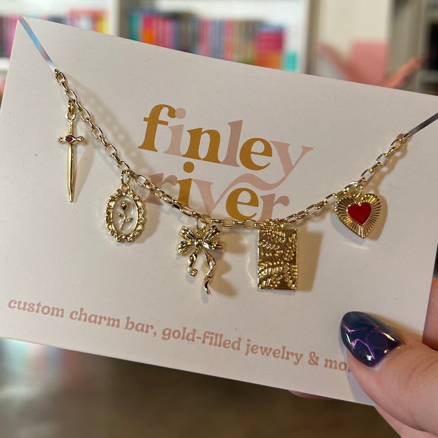 Medieval Romance Charm Necklace