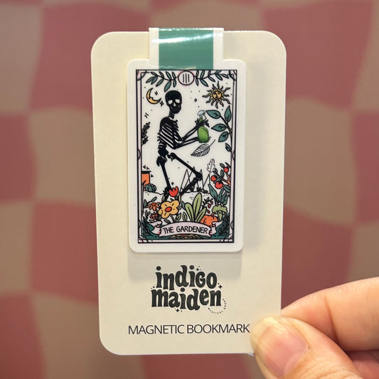 Magnetic Bookmark - The Gardener Tarot Card