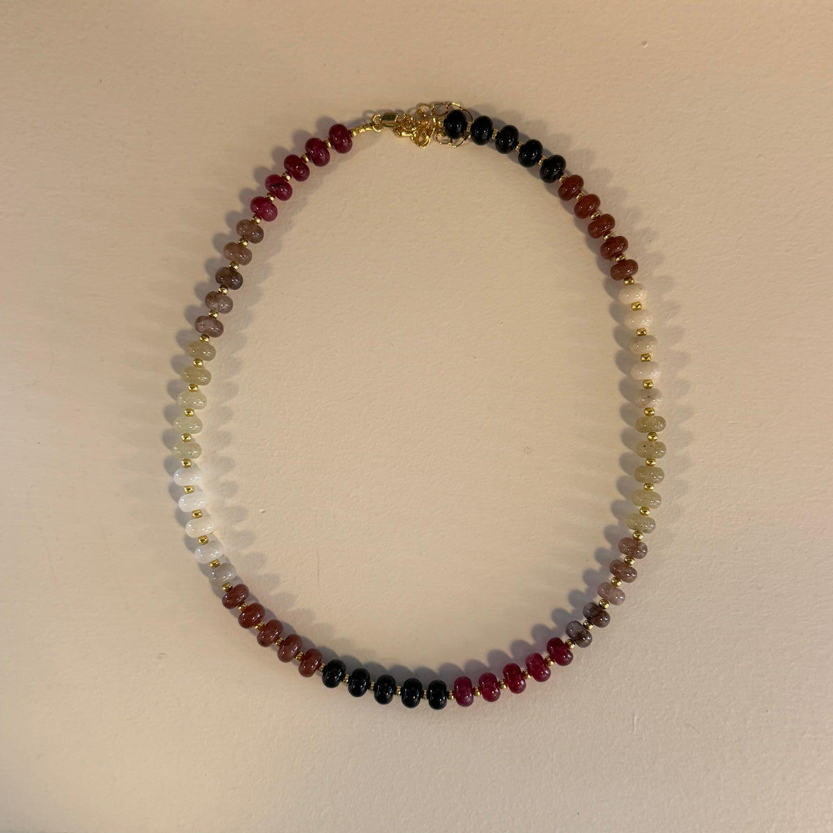 Dark Academia Beaded Necklace