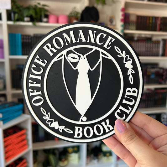 3D Print - Office Romance Book Club Sign
