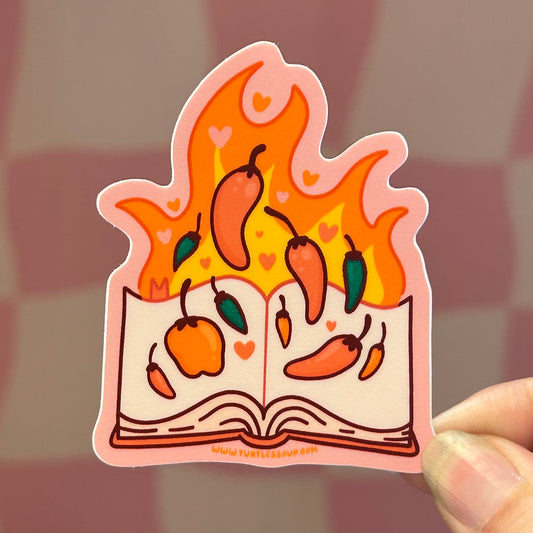 Sticker - Hot & Spicy Open Book