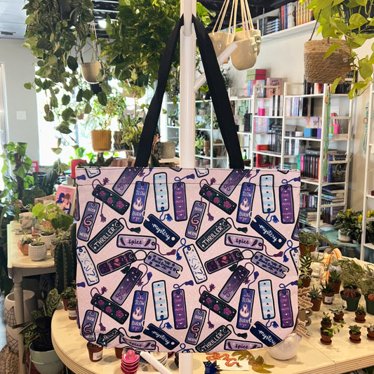Canvas Tote - Bookmarks