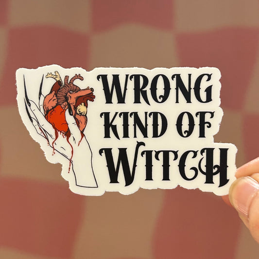 Sticker - Wrong Kind of Witch (TOG)