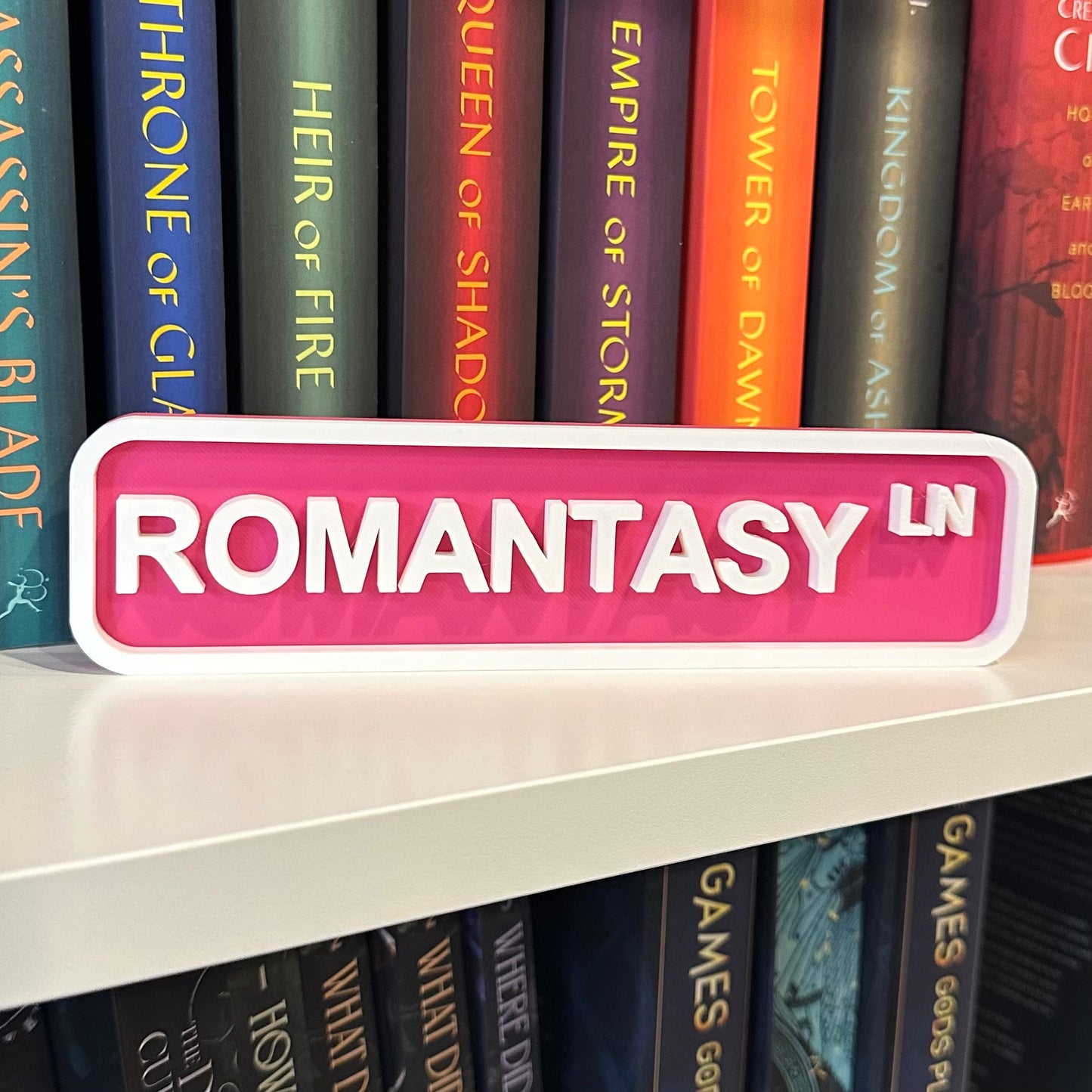 3D Print - Bookish Street Signs