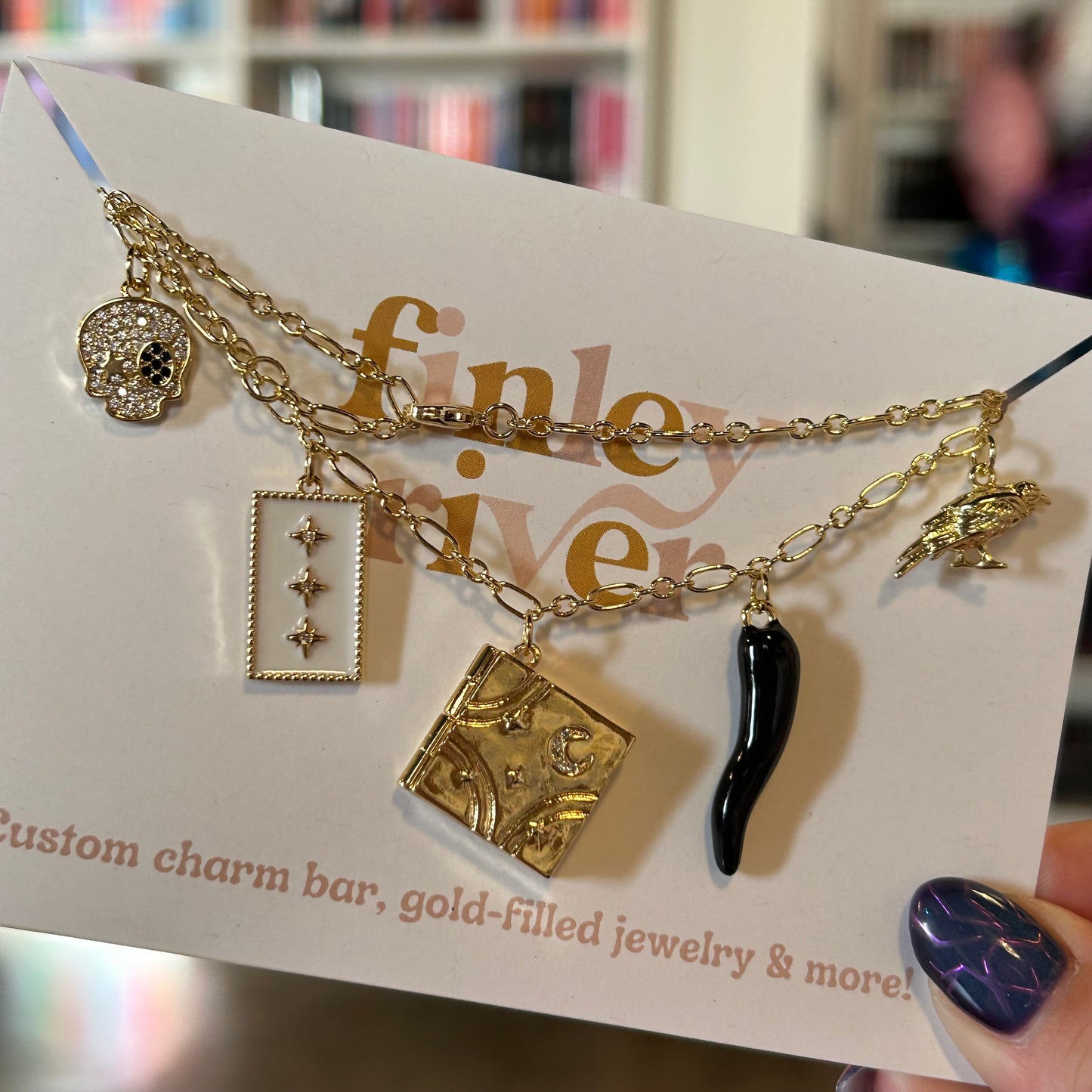 Morally Gray Charm Necklace