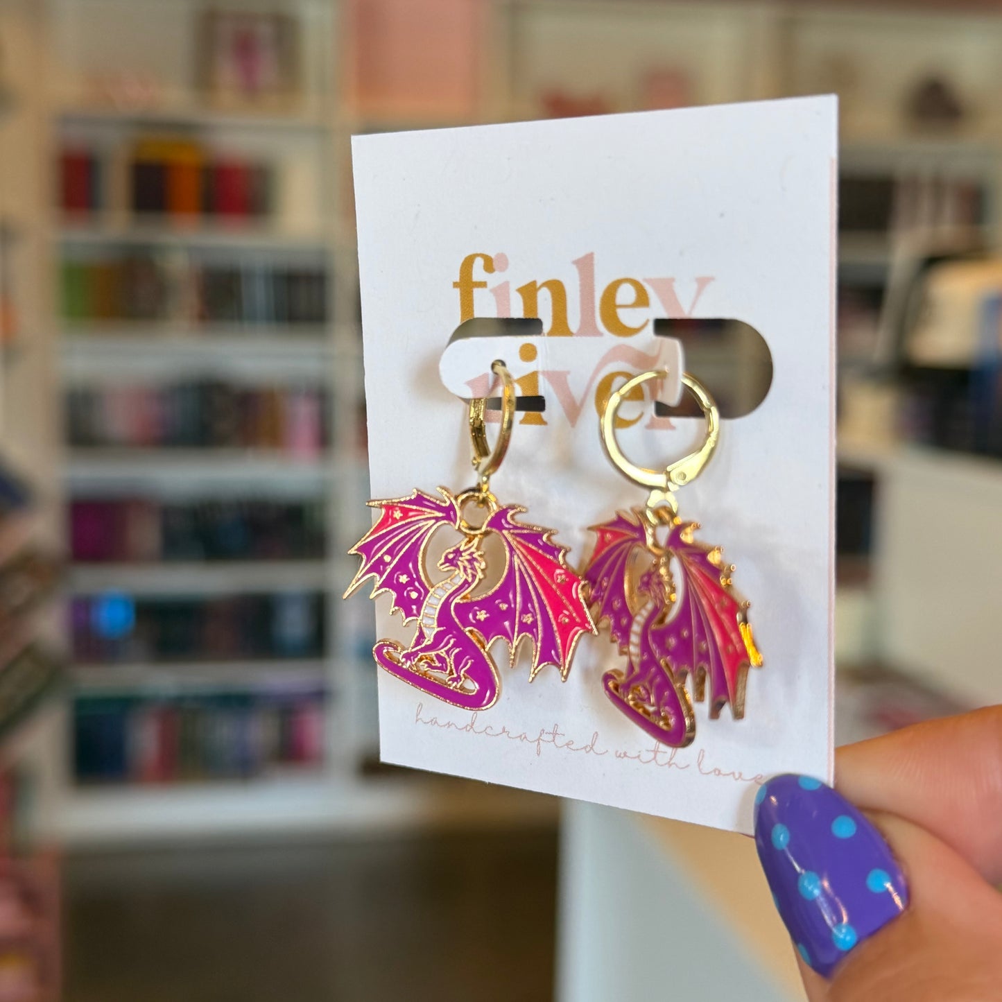 Dragon Huggies Earrings