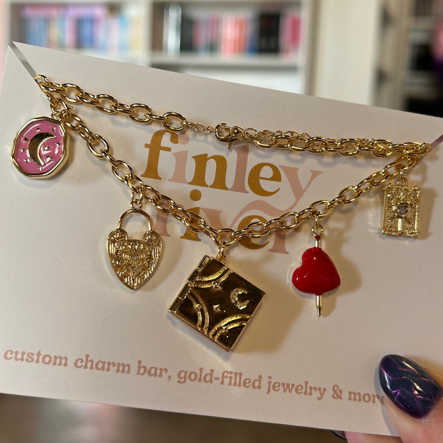 Enemies to Lovers Charm Necklace