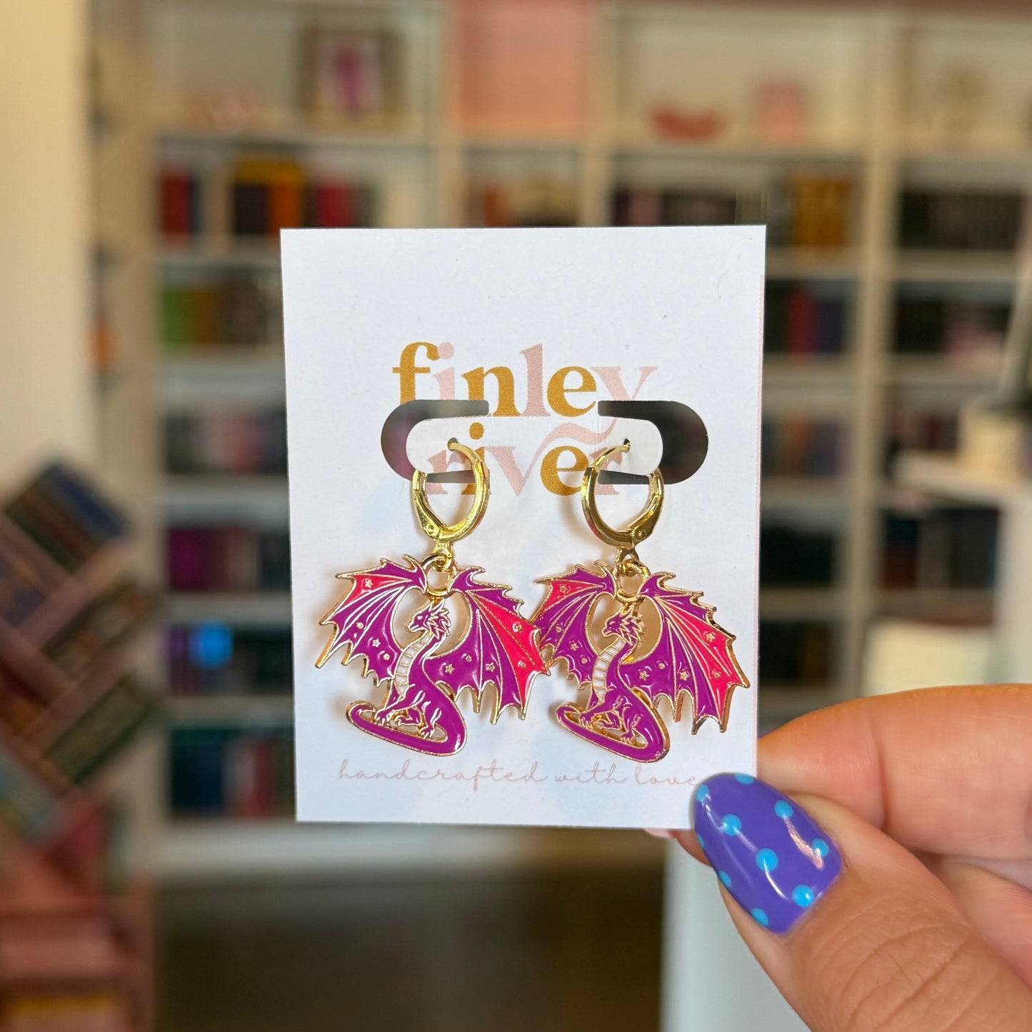Dragon Huggies Earrings